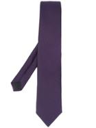 Boss Hugo Boss Embroidered Tie - Purple