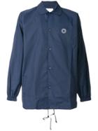Drôle De Monsieur Drawstring Hem Raincoat - Blue