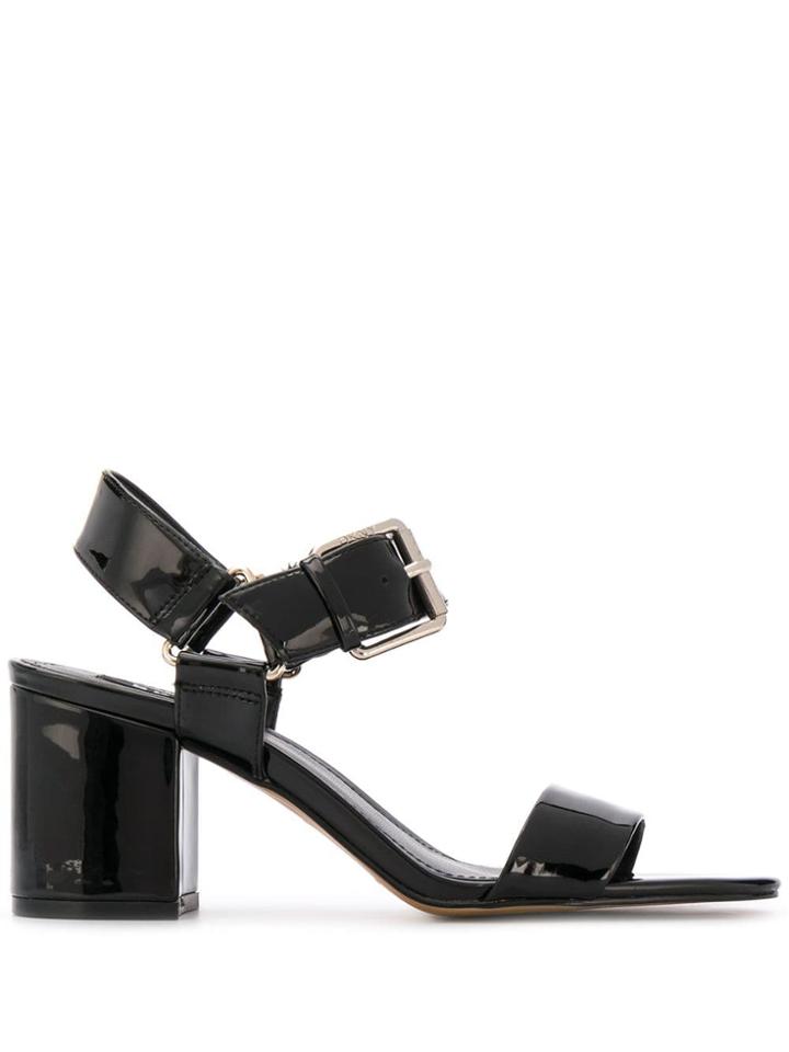 Dkny Sierra Block-heel Sandals - Black