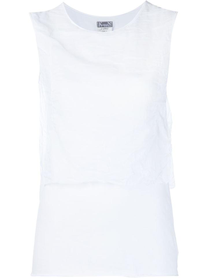 Kristensen Du Nord Ruffled Layered Tank