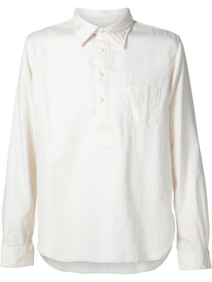 Visvim Chest Pocket Shirt - Nude & Neutrals