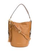 Michael Michael Kors Brooke Pebbled Bucket Bag - Brown