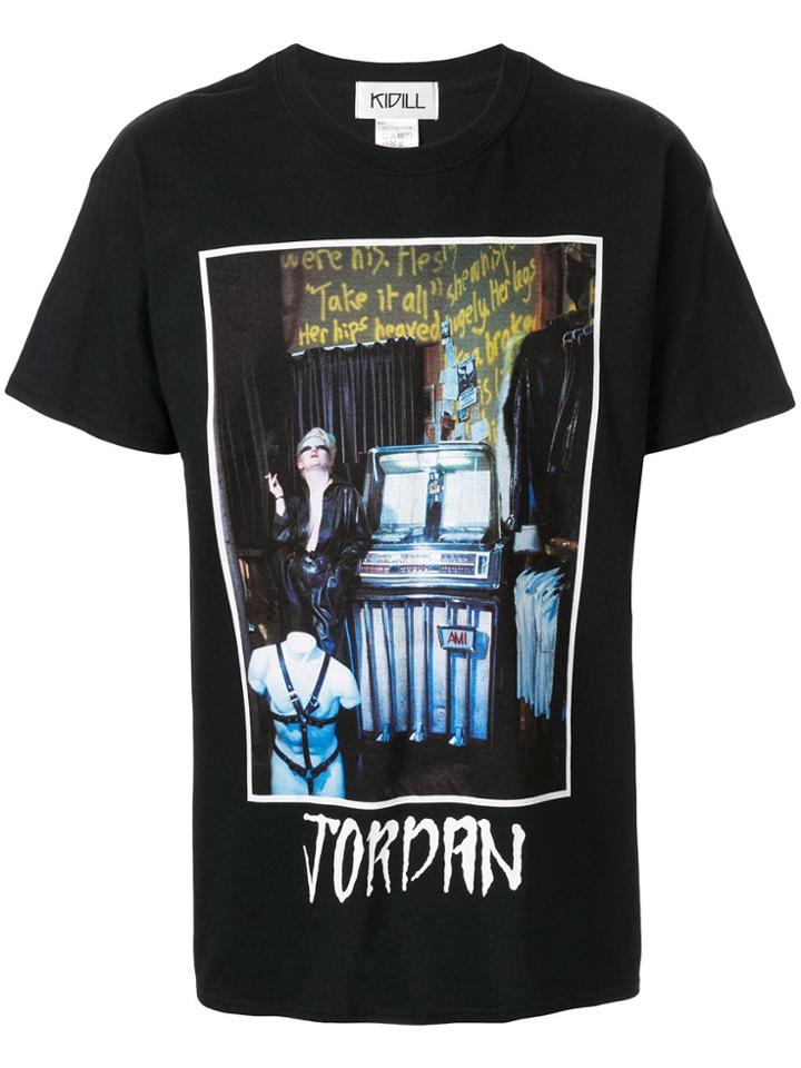 Kidill Graphic Print T-shirt - Black