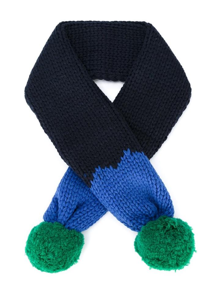 Stella Mccartney Kids 'twinky' Scarf, Girl's, Size: 13 Cm, Blue