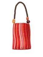 Ulla Johnson Layered Plaque Tote - Orange