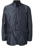Kent & Curwen - Lightweight Buttoned Jacket - Men - Polyester - Xxl, Black, Polyester