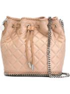 Stella Mccartney 'falabella' Bucket Shoulder Bag, Women's, Pink/purple