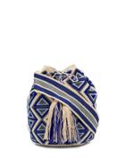 Folkloore Folkloore - Woman - Colombian Mochilla - Blue