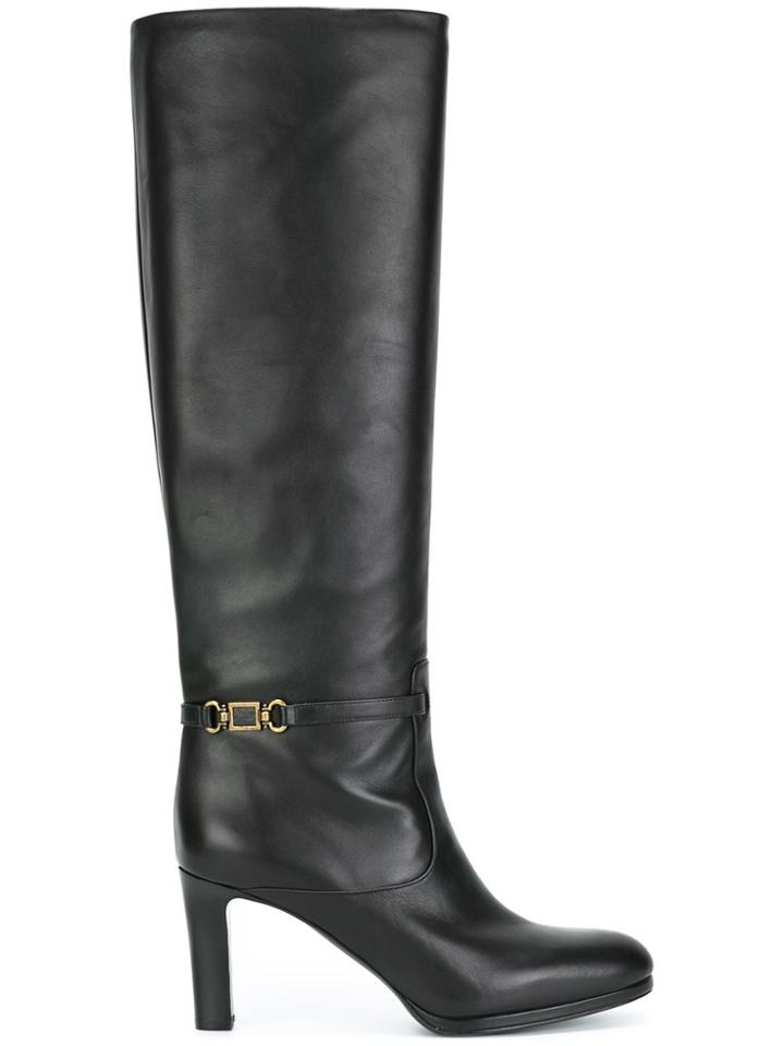 Veronique Branquinho Knee Length Boots - Black