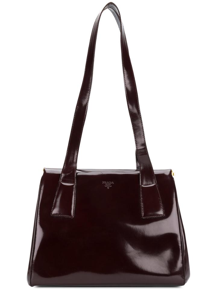 Prada Vintage Classic Tote - Red