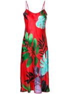 F.r.s For Restless Sleepers Spaghetti Strap Dress - Red