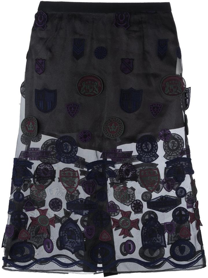 Sacai Patched Skirt