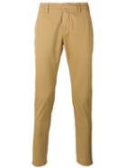 Dondup Gaubert Chinos, Men's, Size: 32, Nude/neutrals, Cotton/spandex/elastane