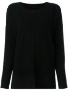 By Malene Birger Scoop Neck Jumper, Women's, Size: Xs, Black, Cashmere/wool