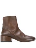 Marsèll Rear Zipped Boots - Brown