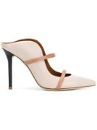 Malone Souliers Maureen 100 Mules - Nude & Neutrals