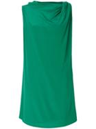 Rick Owens Asymmetrical Shift Dress - Green