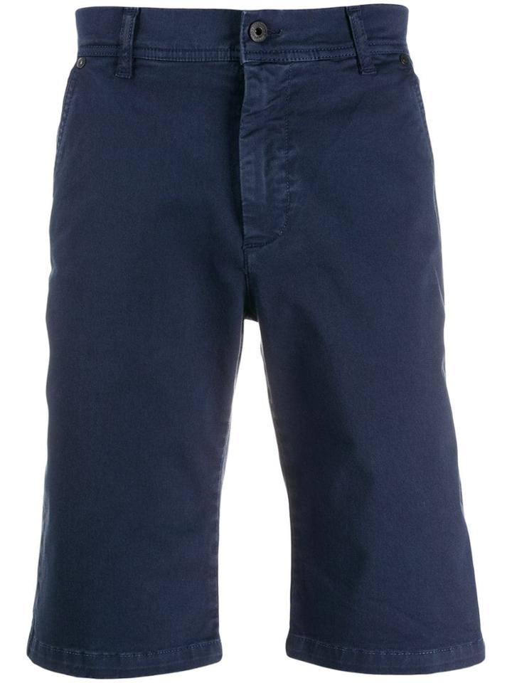 Dirk Bikkembergs Slim-fit Bermuda Shorts - Blue