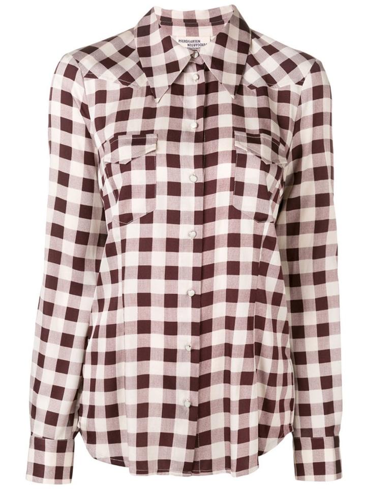 Baum Und Pferdgarten Checked Shirt - Red
