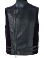 Haider Ackermann Band Collar Panelled Gilet