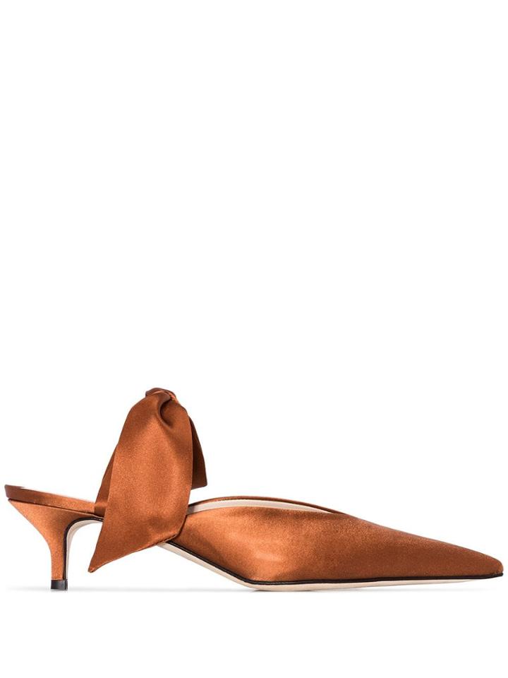 Gia Couture Bandana Girl 55mm Pumps - Brown