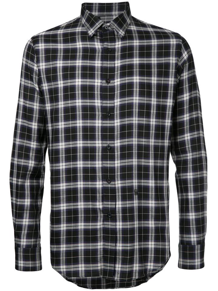 N. Hoolywood Check Print Fitted Shirt - Multicolour