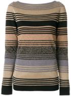 Antonio Marras Striped Knitted Top - Multicolour