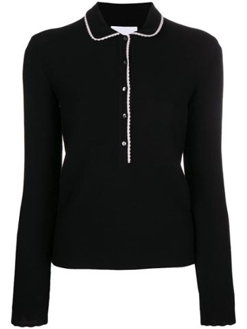Molli Dandy Knit Top - Black