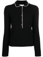 Molli Dandy Knit Top - Black