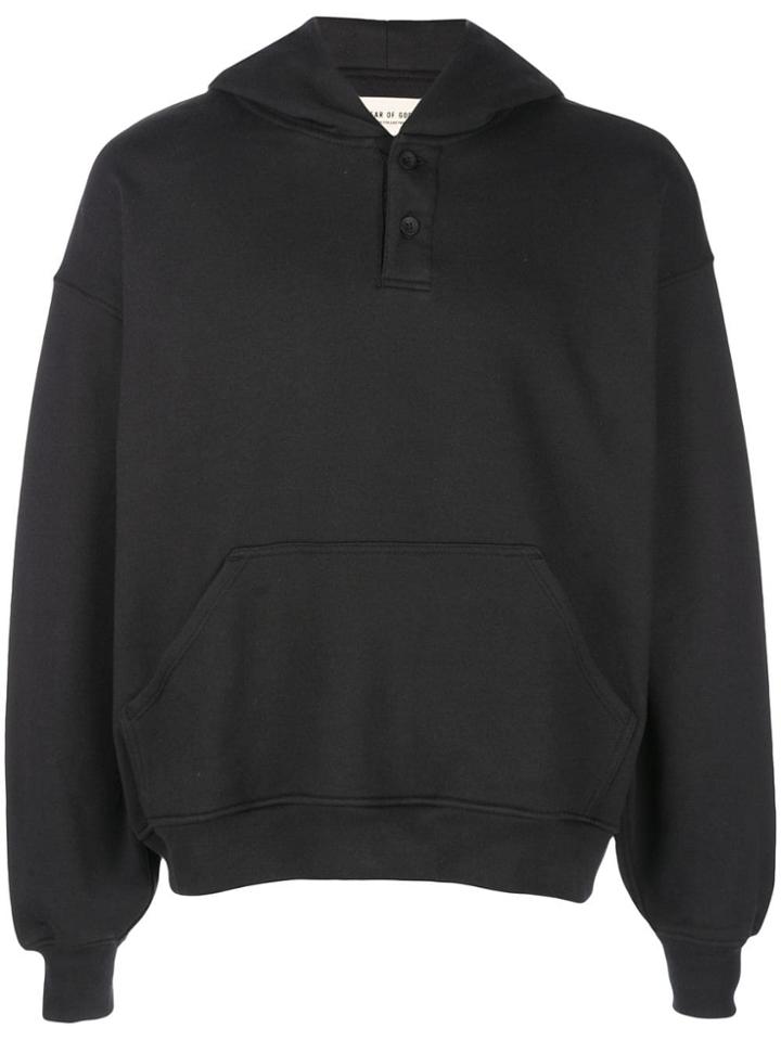 Fear Of God Cropped Swatshirt - Black