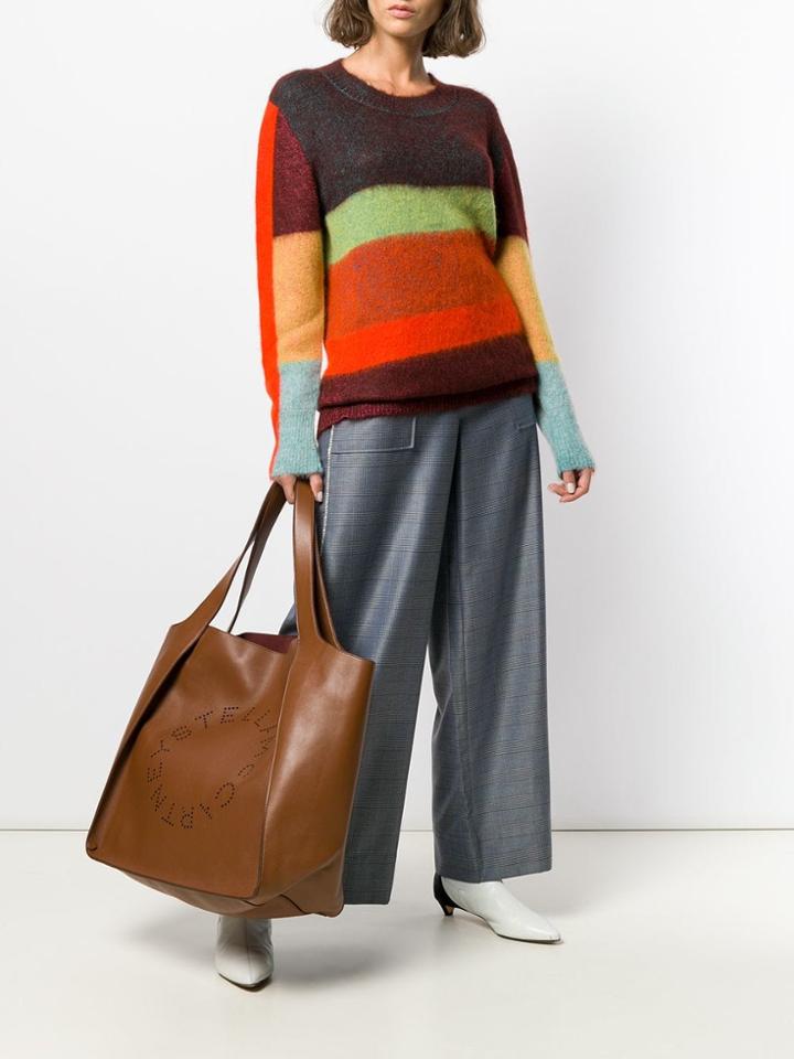 Stella Mccartney East West Shopper Tote - Brown