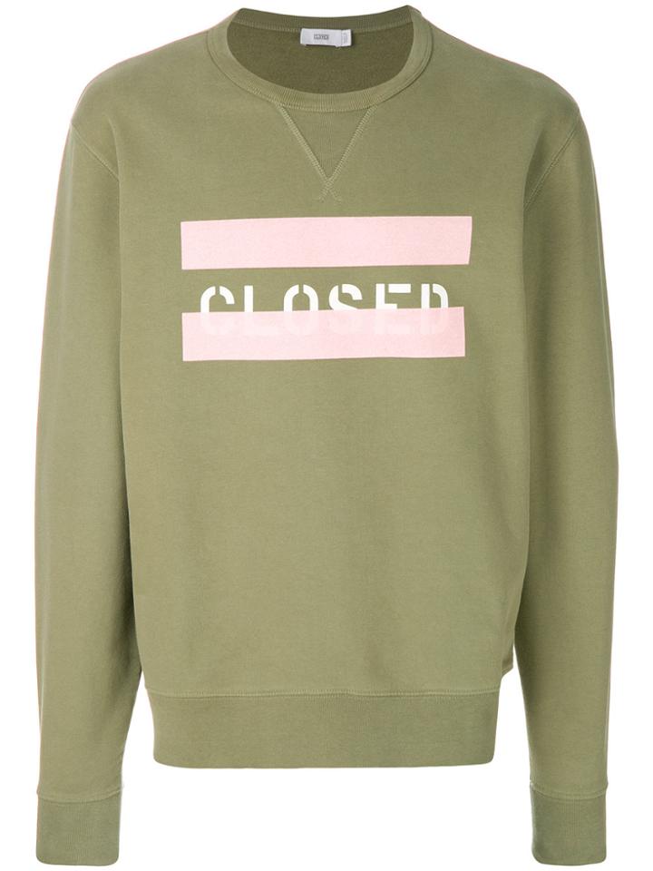 Closed Logo Sweatshirt - Green