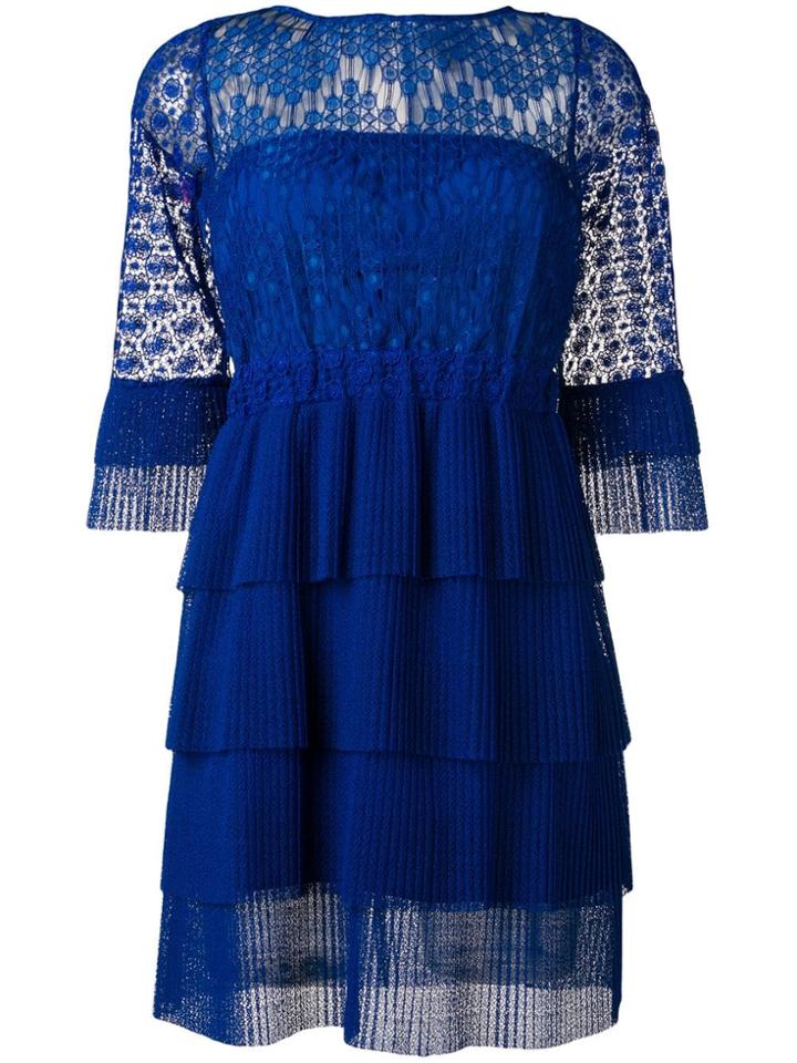 Just Cavalli Lace Dress - Blue