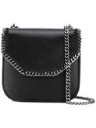 Stella Mccartney - Falabella Box Mini Shoulder Bag - Women - Polyurethane - One Size, Black, Polyurethane