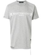 Mastermind World Round Neck Distressed T-shirt - Grey