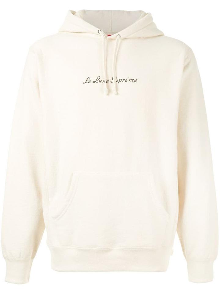 Supreme Le Luxe Hoodie - White