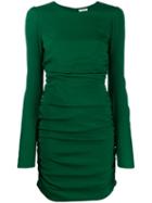 P.a.r.o.s.h. Ruched Mini Dress - Green