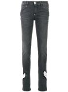 Philipp Plein Heart Skinny Jeans - Black