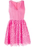 Alice+olivia Crochet Sleeveless Dress - Pink