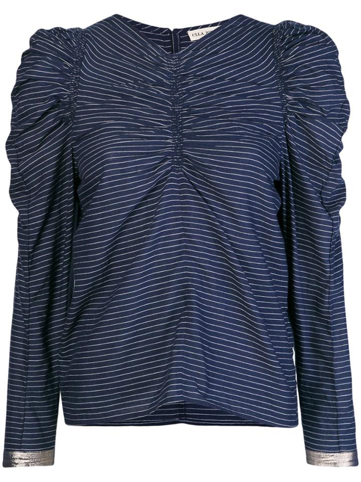 Ulla Johnson Posey Lurex Blouse - Blue