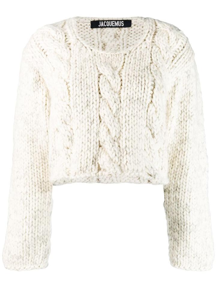 Jacquemus La Maille Lima Jumper - Neutrals