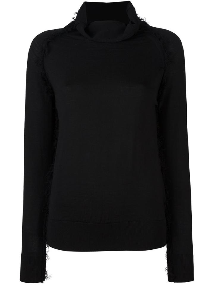 Christian Wijnants 'kanoni' Jumper, Women's, Size: Small, Black, Wool/virgin Wool