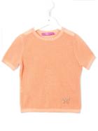 Valmax Kids - Rib Knitted Top - Kids - Cotton - 5 Yrs, Yellow/orange