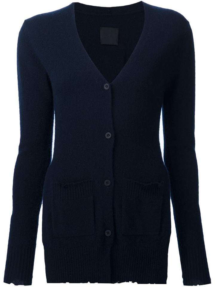 Rta 'andre' Cardigan, Women's, Size: Medium, Blue, Cashmere