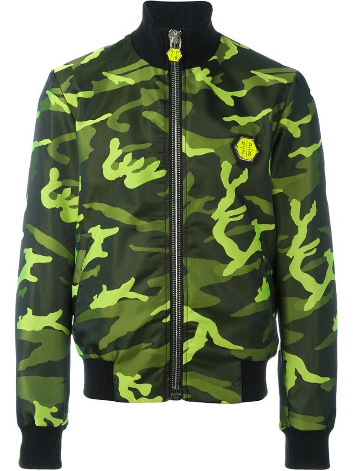 Philipp Plein 'late Train' Bomber Jacket