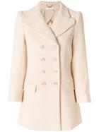 Chloé Double Breasted Coat - Nude & Neutrals