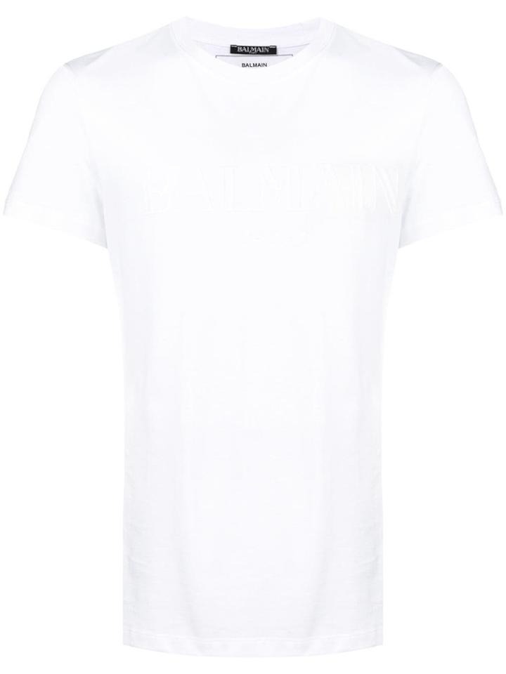 Balmain Crew Neck T-shirt - White