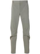 Lanvin Draped Skinny Trousers - Grey