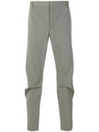 Lanvin Draped Skinny Trousers - Grey