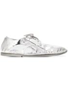 Marsèll Metallic Lace-up Shoes - Silver
